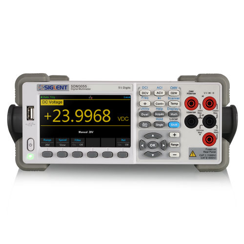 Digital multimeter - SDM3055 Series - Siglent Technologies Co., Ltd - benchtop / cat I / with power measurement