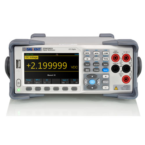 Digital multimeter - SDM3065X - Siglent Technologies Co., Ltd - benchtop / cat I / with power measurement