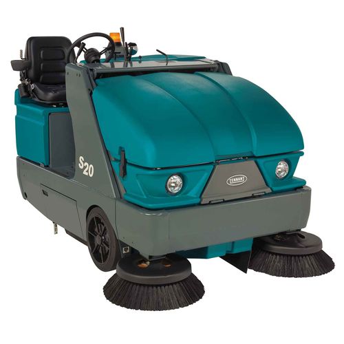 Ride-on sweeper - S20 - Tennant - diesel / battery-powered / indoor