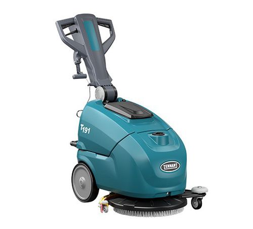 Walk-behind scrubber-dryer - T191 - Tennant - battery-powered / cable powered / compact