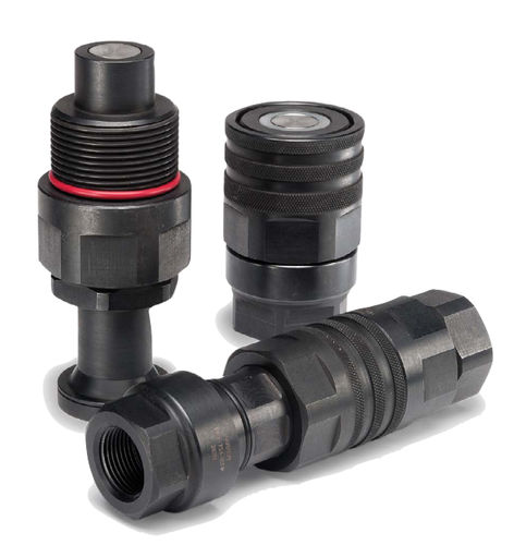 Hydraulic fitting - FET series - Parker Quick Coupling Division - threaded / quick / steel