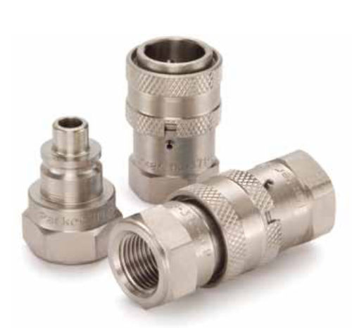 Steel nipple - HO series - Parker Quick Coupling Division - threaded / straight / hexagonal
