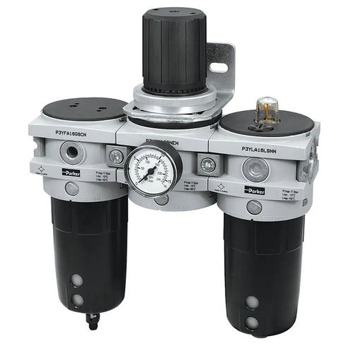 Compressed air filter-regulator-lubricator - FP3 series - Parker Quick Coupling Division - for automotive applications