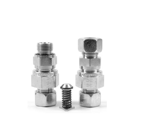 Pressure valve - Ermeto  - Parker Quick Coupling Division - hydraulic / flexible / stainless steel