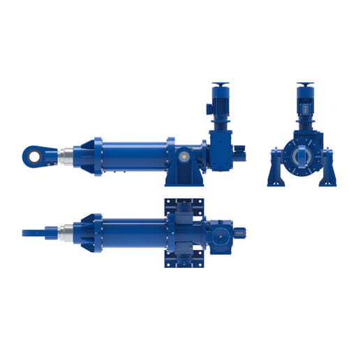 Electric cylinder - K1T10 - 1483 series - RACO - ball screw / synchronous / robust
