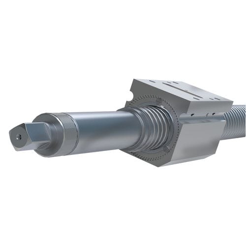 Precision ball screw - RACO - metal / ground / preloaded