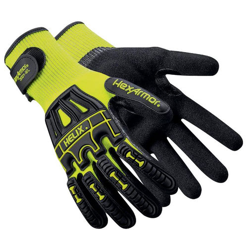 Work safety gloves - HELIX® 3001  - UVEX - industrial / anti-cut / abrasion-resistant
