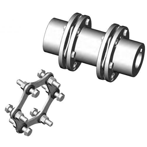 Torsionally rigid coupling - SX series - Lovejoy - disc / zero-backlash ...