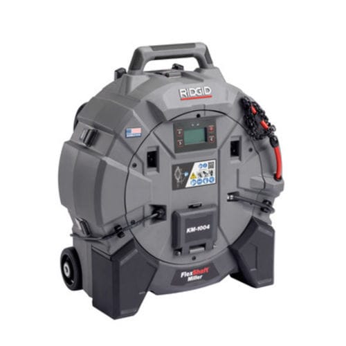Rotation/agitation cleaning machine - KM-1004 - Ridge Tool - manual / for pipes / hand load