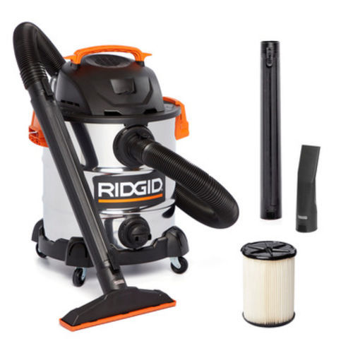 Industrial vacuum cleaner - WD1060 - Ridge Tool - dry / wet / electric