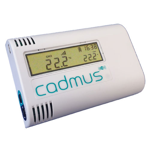 Temperature and humidity data-logger - Cadmus - Signatrol Ltd - pulse / WiFi / with LCD display