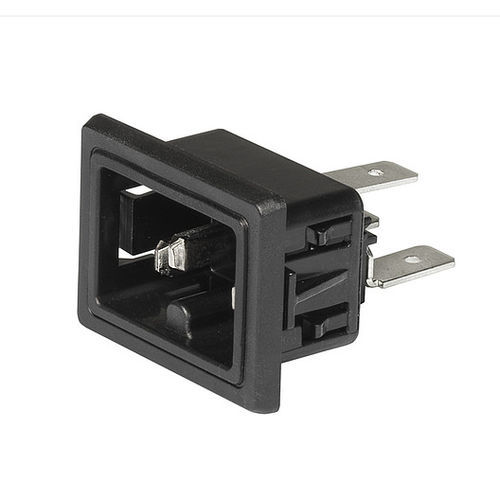 Panel-mounted electrical socket - GH21 - SCHURTER - IP20 / 3-pole / IEC