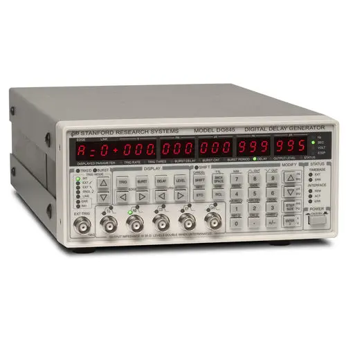 Stanford Research Systems デジタル遅延パルス発生器 中古価格] 【メーカー校正証明書付き】DG535型デジタル遅延