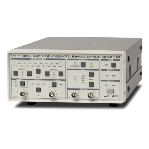 Voltage preamplifier - SR560 - Stanford Research Systems - low-noise ...