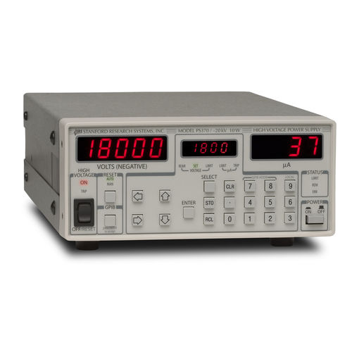 Tabletop power supply - PS300 series - Stanford Research Systems - AC/DC / programmable / high-voltage