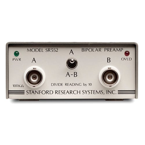 Voltage amplifier - SR552  - Stanford Research Systems - benchtop