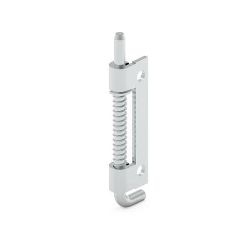 Spring hinge - 289 - Mesan Locks - concealed / steel / zinc