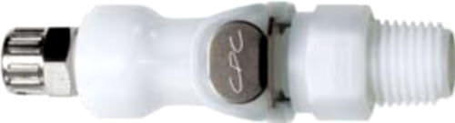 Hydraulic fitting - 1/4" - 3/8", max. 8.3 bar | PLC series - CPC - Colder Products Company - screw-in / plastic