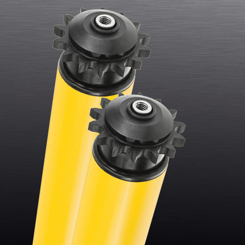 Chain drive conveyor roller - BETA3 1R-1RF - roll-ven spa - driven / PVC / thermoplastic