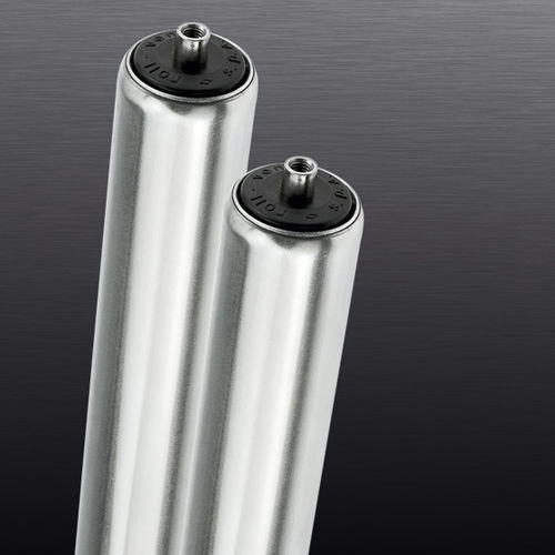Slip-on conveyor roller - GAMMA - roll-ven spa - thermoplastic / metal / steel