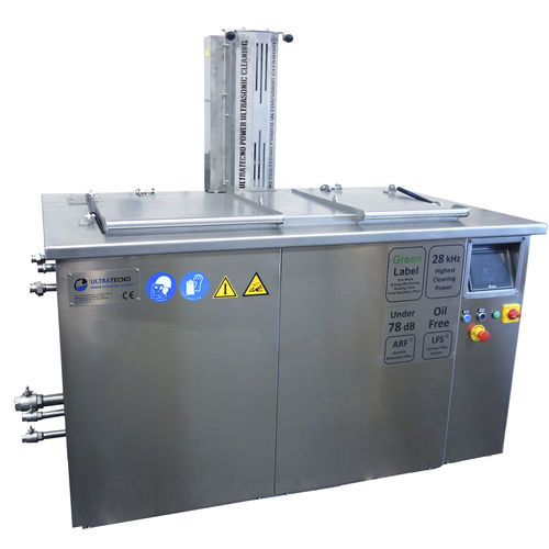 Ultrasonic cleaning machine - ACM-350E - UltraTecno - immersion / automatic / automotive