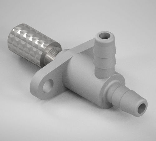 Needle valve - F2822 series - AIR Logic - manual / flow control / for gas