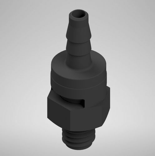 Chemical fitting - F3150 series - AIR Logic - pneumatic / screw-in / barbed