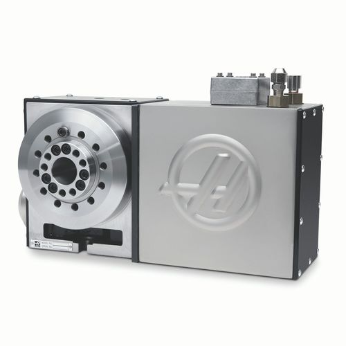 Motor-driven rotary indexing table - HRTA5 - Haas Automation - vertical / for machine tools