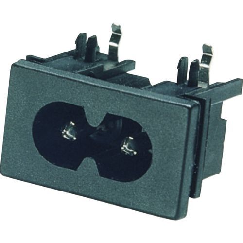 Electrical power supply connector - 0138 - 2P - COMESTERO SISTEMI - T-shaped / male / AC