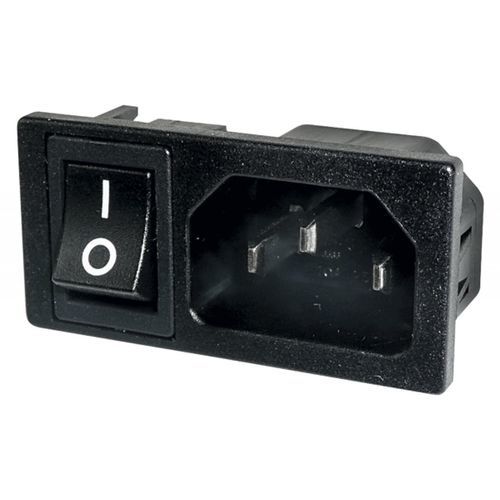 Electrical power supply connector - 0711 - SxQD - COMESTERO SISTEMI - hexagonal / T-shaped / male