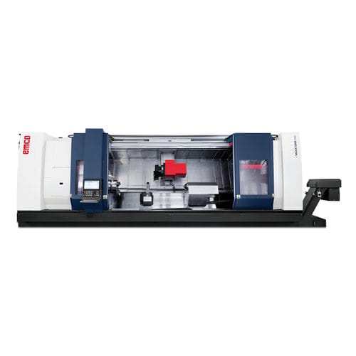 CNC milling-turning center - MAXXTURN 200 - EMCO GmbH - horizontal / 3-axis / inclined bed