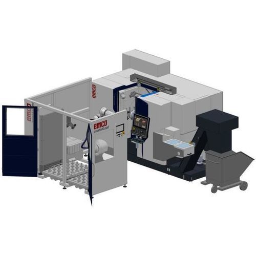 Industrial automation system - SMARTAXLOAD-TURN - EMCO GmbH