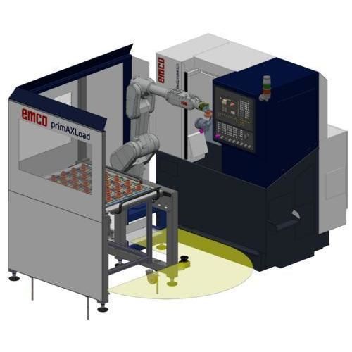 Machine tool integrated loader - PRIMAXLOAD-TURN - EMCO GmbH