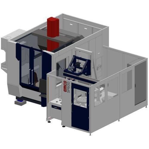 Automated pallet changer - SMALLPALLET600 - EMCO GmbH - for machining centers