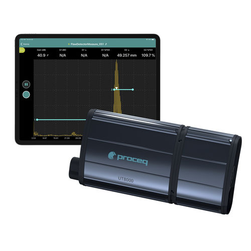 Ultrasonic flaw detector - Proceq UT8000 - Proceq - for NDT / benchtop / portable