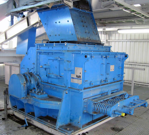 Single-roller crusher - FAM - stationary