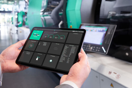 Management system for industrial applications - ALS - ARBURG - modular / OPC UA server / portable