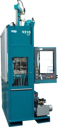 Vertical injection press - V210-Y125 - REP international - electric / for rubber