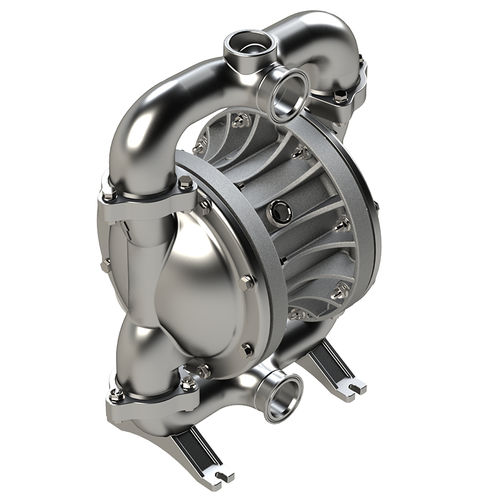 Double-diaphragm pump - 5244-410 - Lutz Pumpen GmbH | Lutz-Jesco GmbH - for food products / pneumatic / self-priming