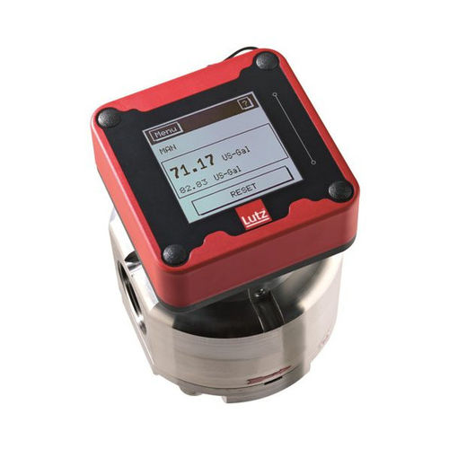 Oval gear flow meter - HDO 400 Alu/PPS - Lutz Pumpen GmbH | Lutz-Jesco GmbH - volume / for oil / for chemicals