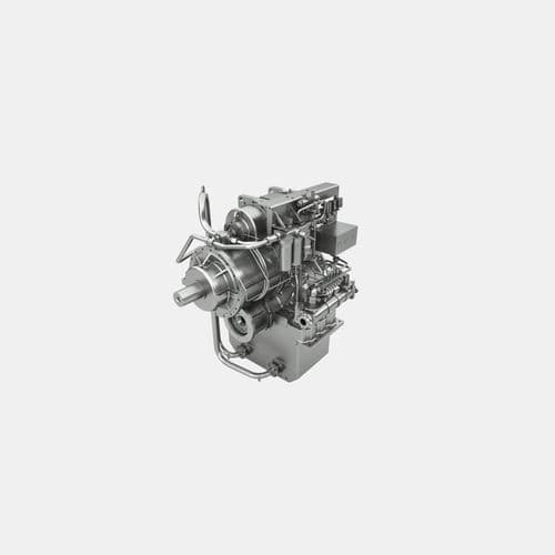 Gas engine - T²RECS - RENK GmbH - single-cylinder / marine
