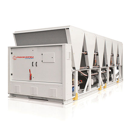 Water chiller - RACA HEAVY DUTY - Frigosystem S.r.l. - for refrigeration / free cooling / screw compressor