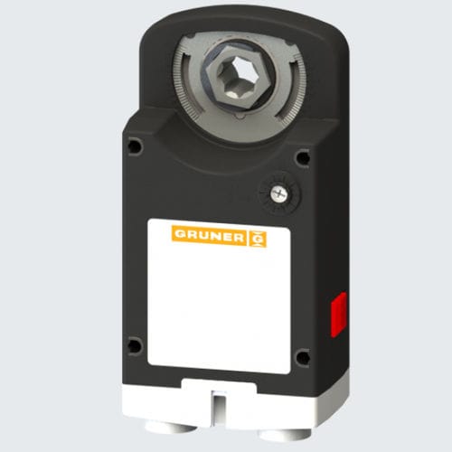 Electric damper actuator - 363-024-60-S2/8F14  - GRUNER - rotary / IP54 / for ventilation systems