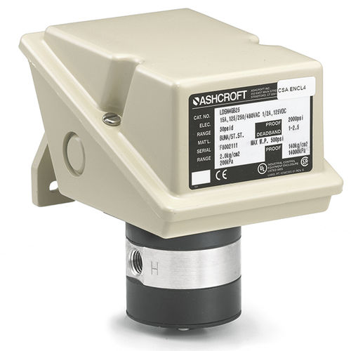 Diaphragm pressure switch LD series ASHCROFT differential / NPT 1