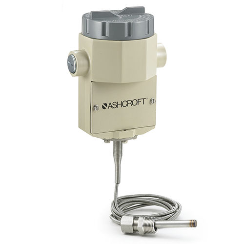 Capillary temperature switch PT ASHCROFT adjustable / SPDT / NPT 1/2