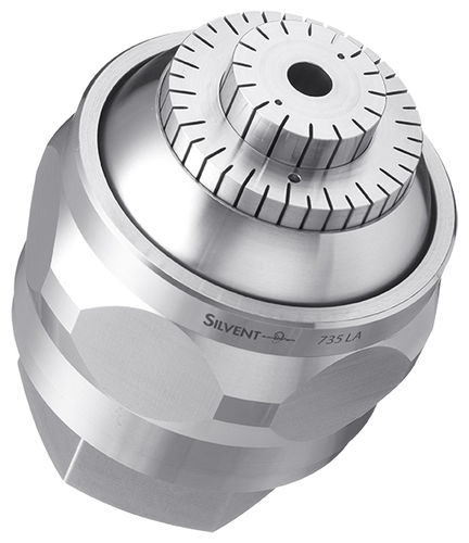 Blow-off nozzle - 735 LA - SILVENT - compressed air / stainless steel / 30°