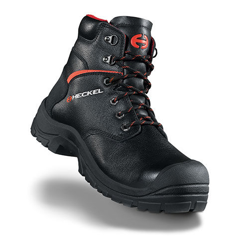 Waterproof safety shoes - 62803 - HECKEL - heat-resistant / full-grain leather / rubber