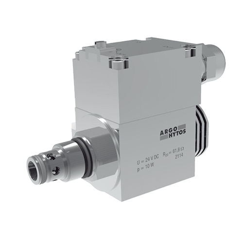 Poppet hydraulic directional control valve - SD3EX-B2 - ARGO-HYTOS - manual / 2/2-way