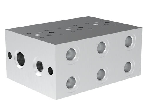 Modular clamping plate - PD04 series - ARGO-HYTOS - aluminium / rectangular / hydraulic