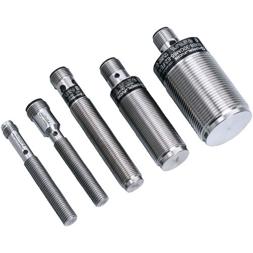 Inductive proximity sensor - NMB series - Pepperl+Fuchs SE - cylindrical / stainless steel / rugged